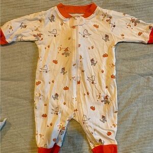 Kissy Kissy Footless Zip Halloween Pjs